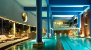 heated indoor pool on complex